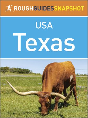 cover image of Rough Guides Snapshots USA: Texas